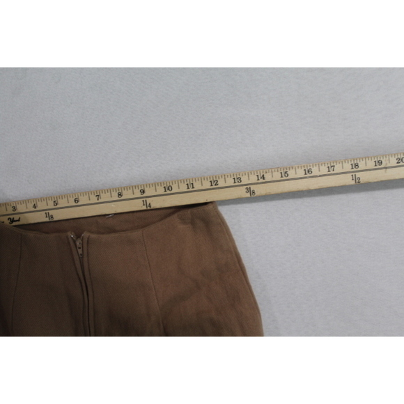 Ilysehard LTD Women Light Brown 100% Wool Skirt Size 4 - Picture 6 of 7